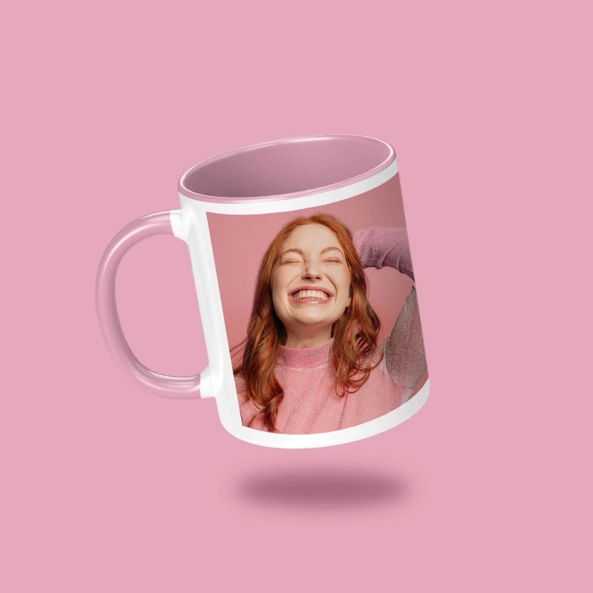 Double Sided Photo with Caption Mug