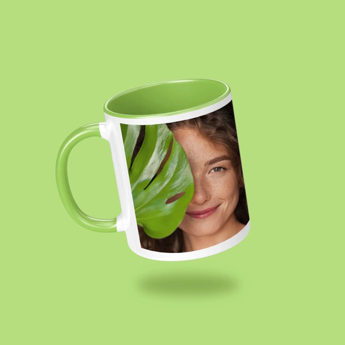 Double Sided Photo with Caption Mug