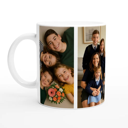 4 Photo Upload Personalised Mug