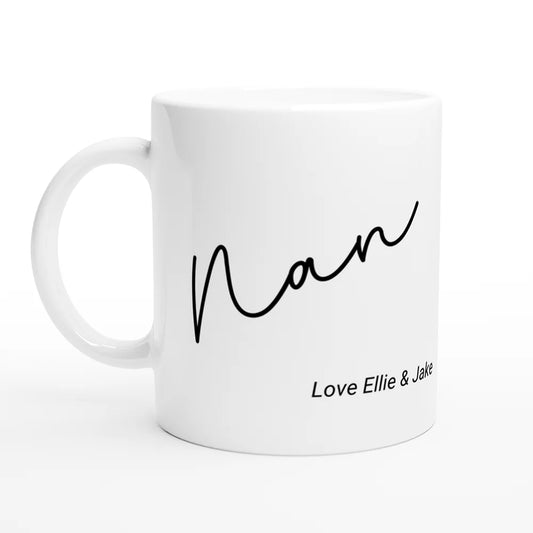Grandma/Nan Heart Photo Mug