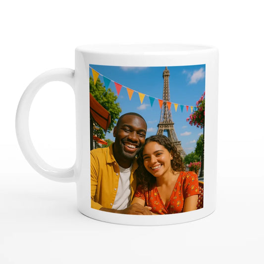 Personalised Photo Mug with Message