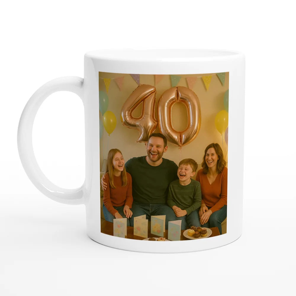 Double Sided Photo Mug