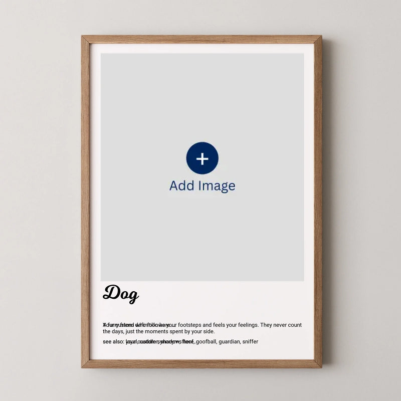 Natural Frame - Portrait - ETSY