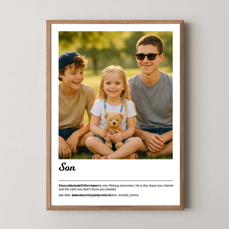 Natural Frame - Portrait - ETSY