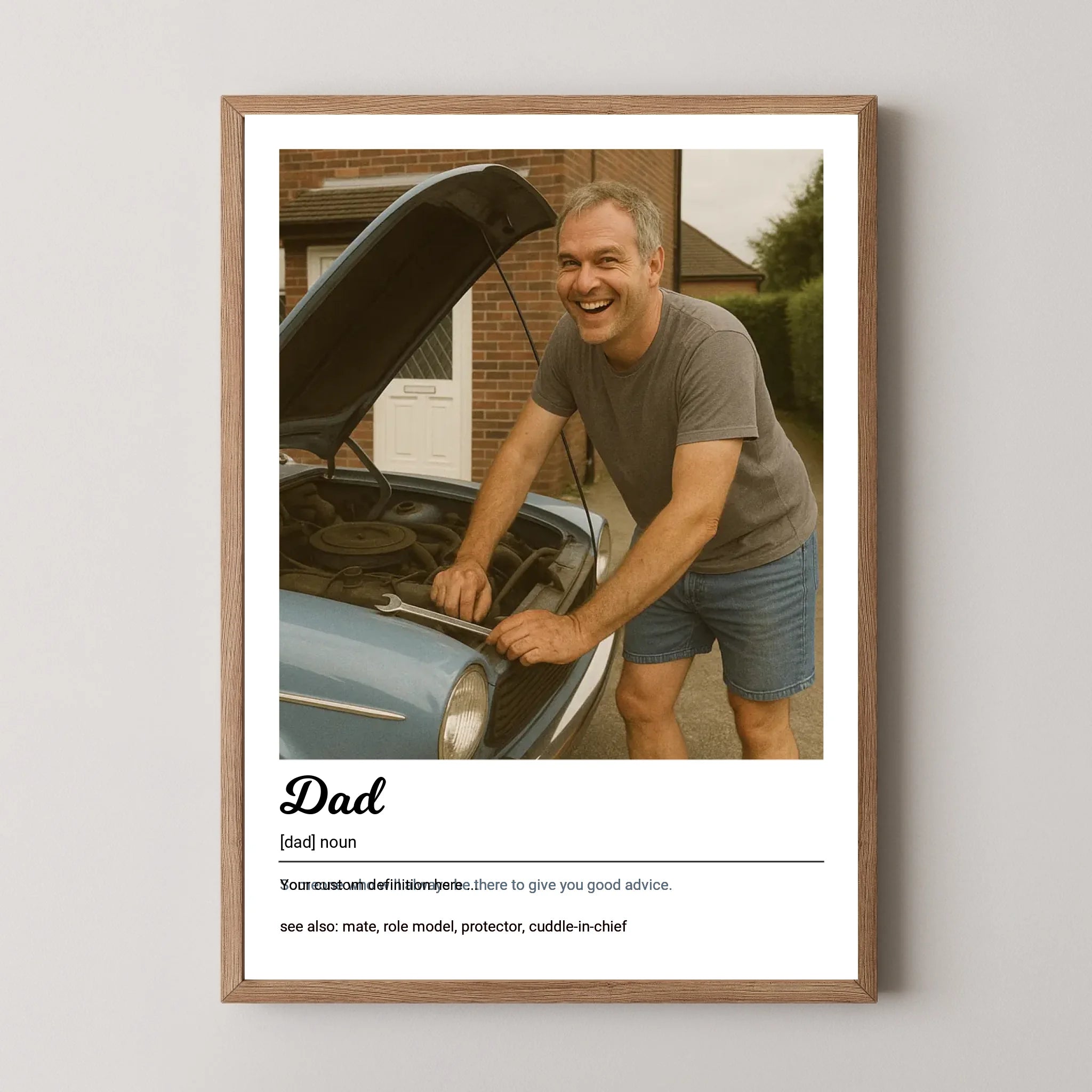 Natural Frame - Portrait - ETSY
