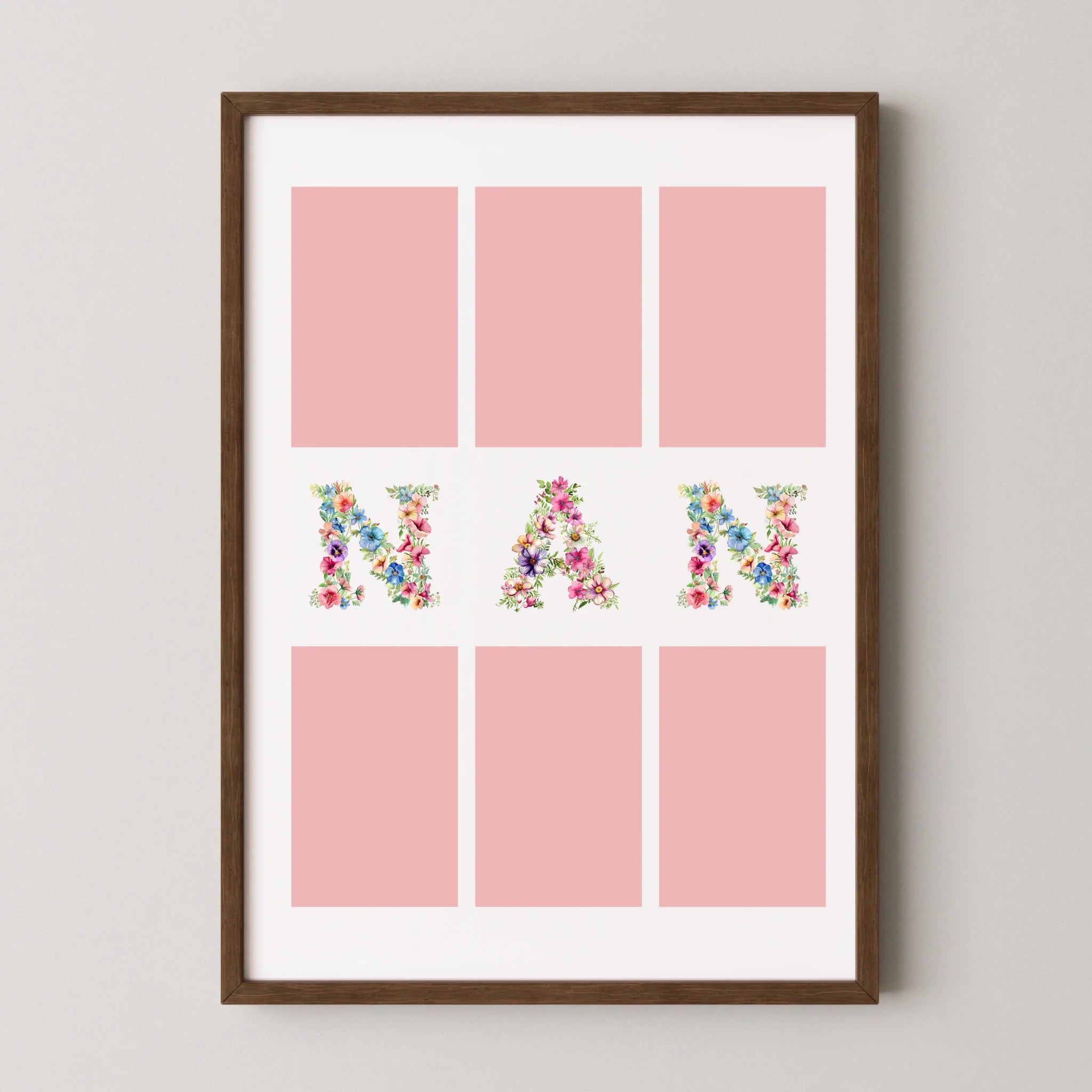 Natural Frame - Portrait - ETSY