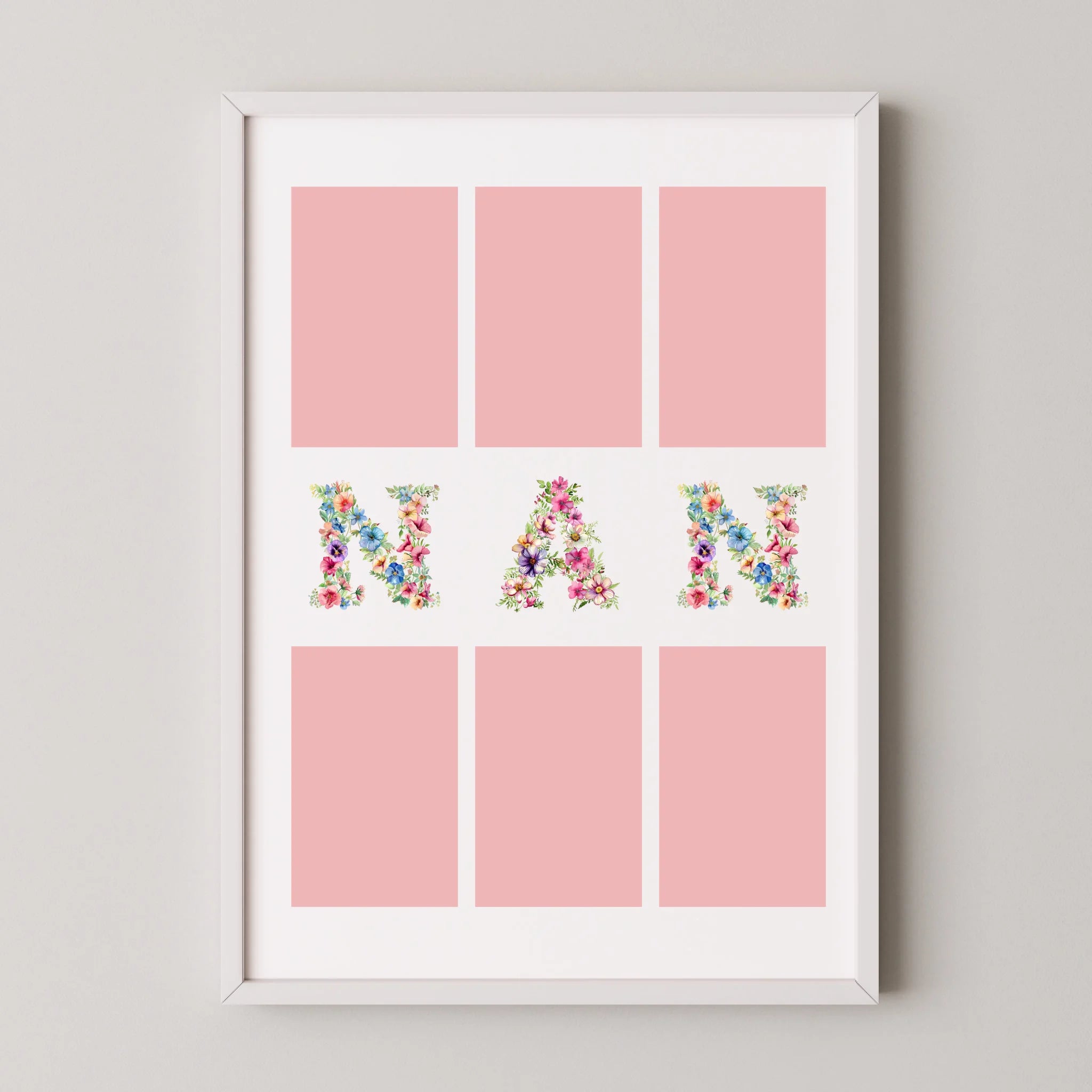 Natural Frame - Portrait - ETSY