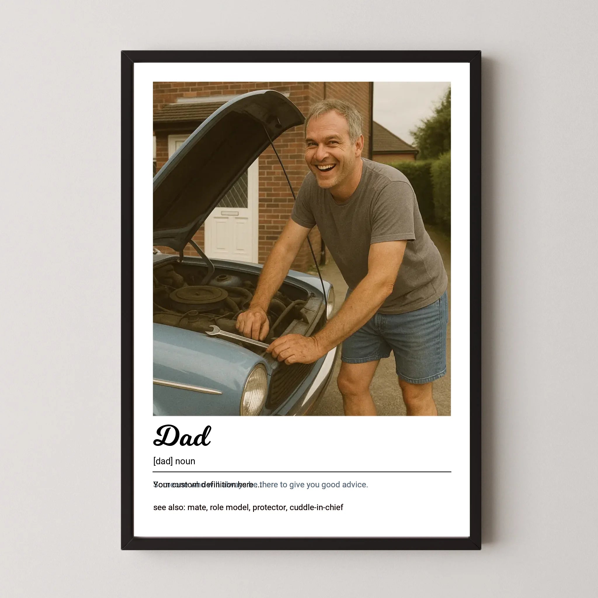 Natural Frame - Portrait - ETSY