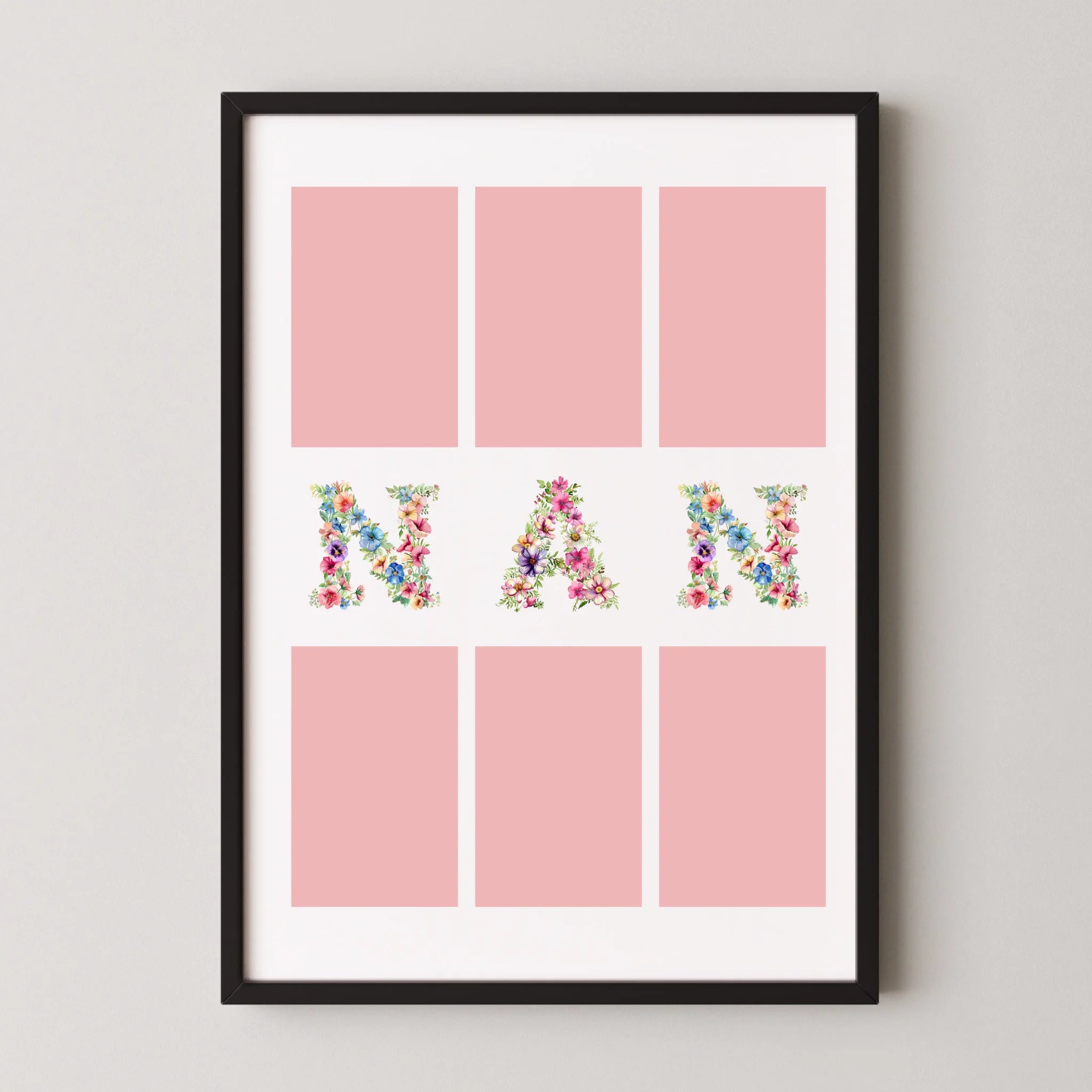 Natural Frame - Portrait - ETSY