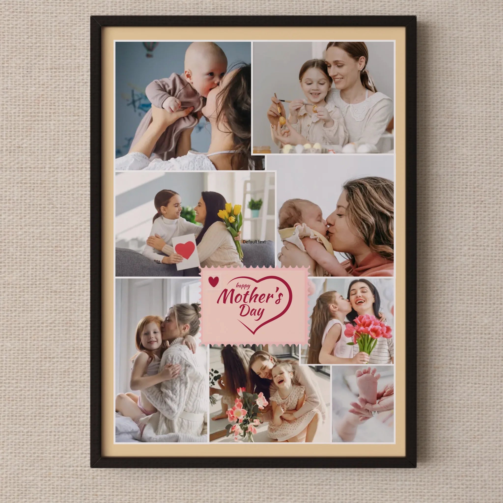 Personalised Mother’s Day Photo Collage • 8 Photo Upload • Mum Gift Keepsake