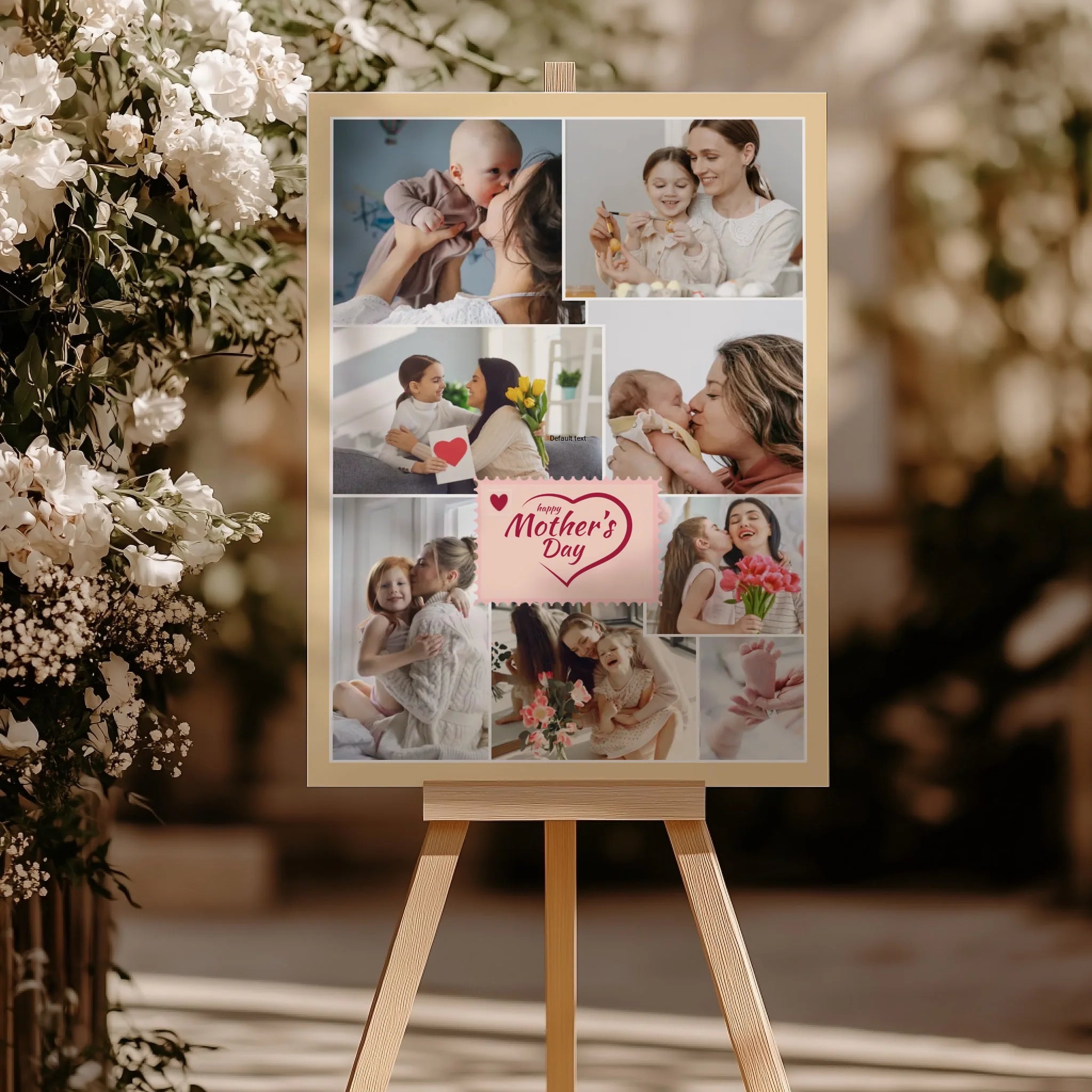 Personalised Mother’s Day Photo Collage • 8 Photo Upload • Mum Gift Keepsake