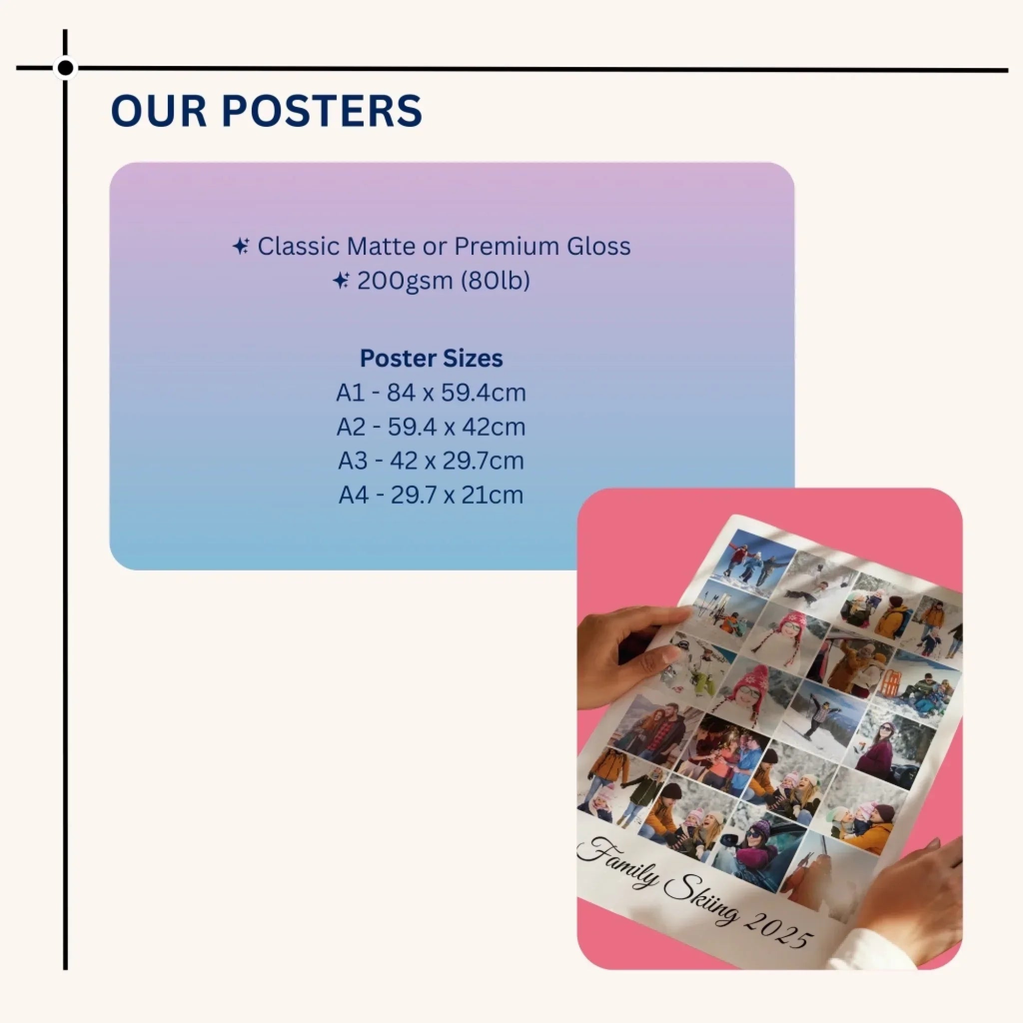 Personalised 20 Photo Collage Print • Custom Family, Pet Lover or Couple Gift