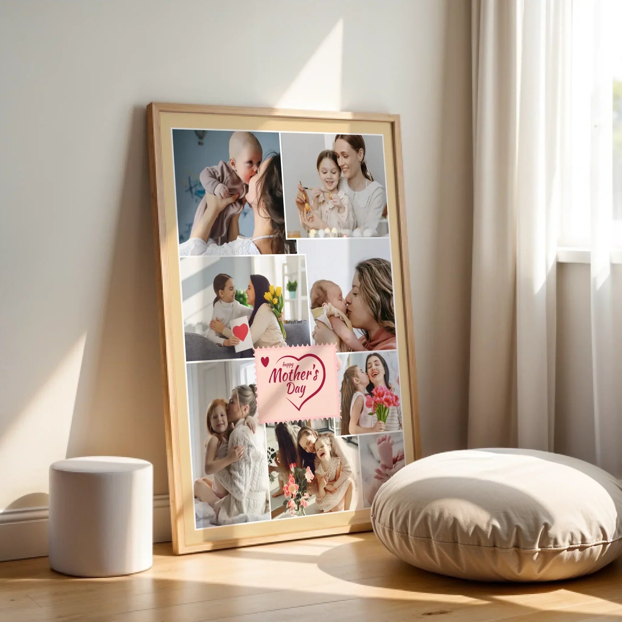 Personalised Mother’s Day Photo Collage • 8 Photo Upload • Mum Gift Keepsake