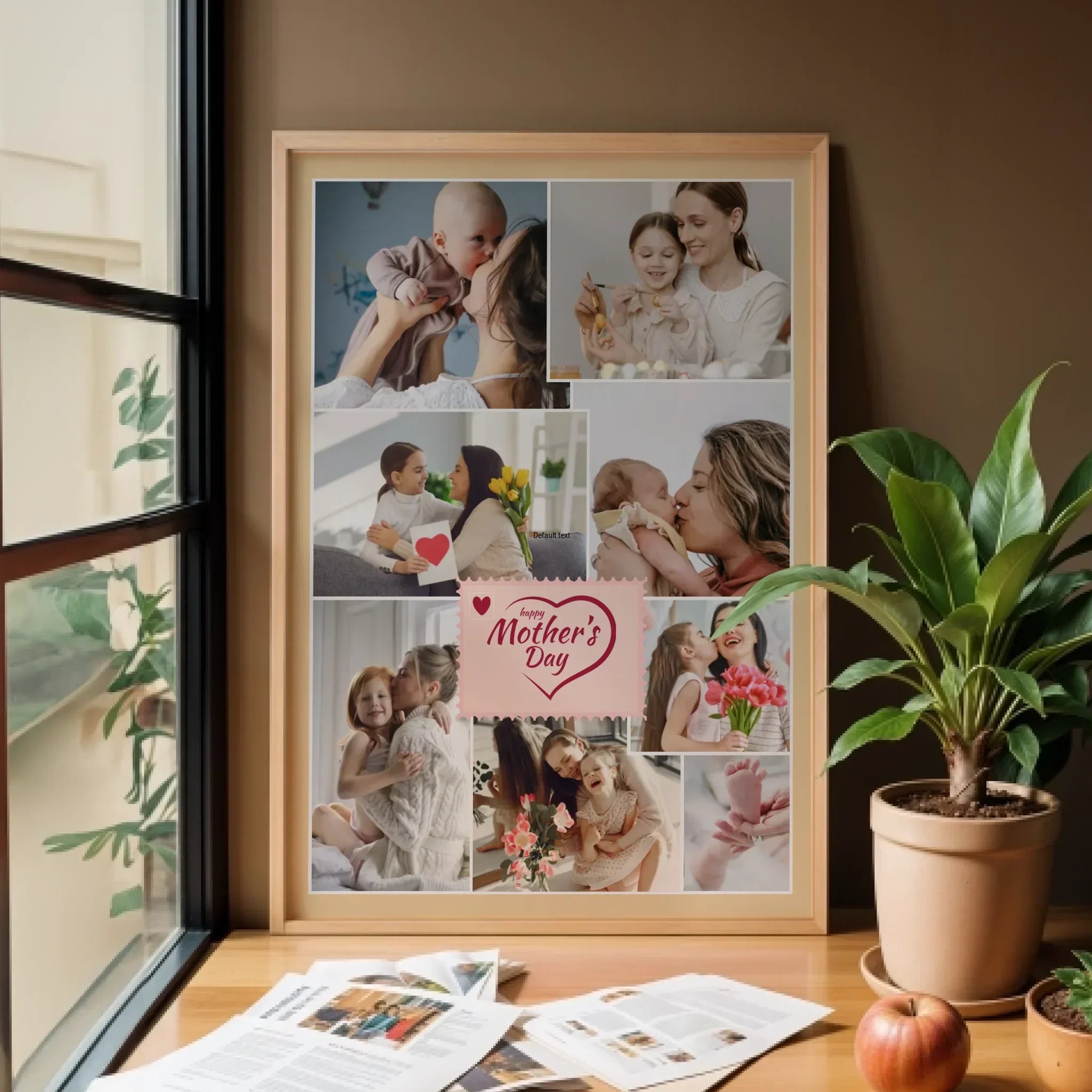 Personalised Mother’s Day Photo Collage • 8 Photo Upload • Mum Gift Keepsake