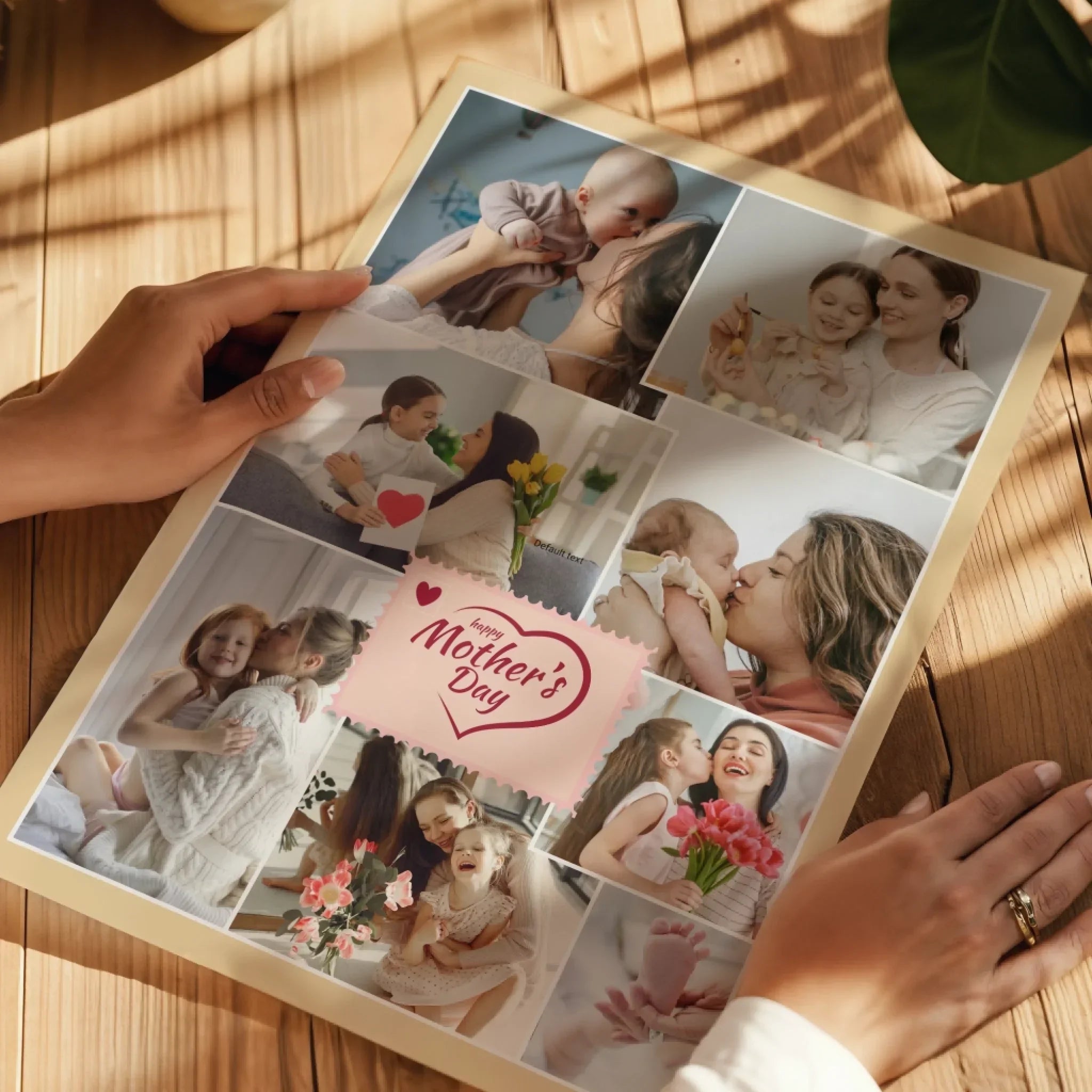 Personalised Mother’s Day Photo Collage • 8 Photo Upload • Mum Gift Keepsake